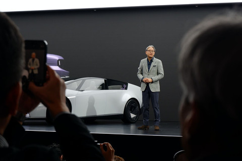 CEO Honda Toshihiro Mibe di Japan Mobility Show 2025. Foto: Aditya Pratama Niagara/kumparan