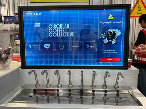 Anomali Tap Circular Coffee Collective. Foto: Salsha Okta Fairuz/kumparan