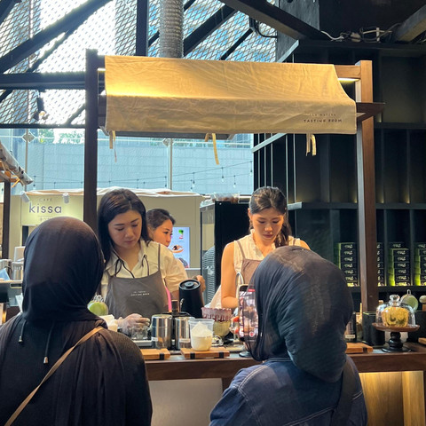 Tren matcha asal Jepang di Jakarta. Sumber: dokumentasi pribadi