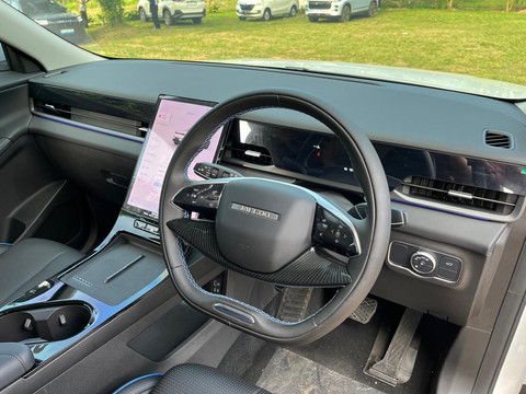 Interior Jaecoo J5 EV. Foto: Syahrul Ghiffari/kumparan