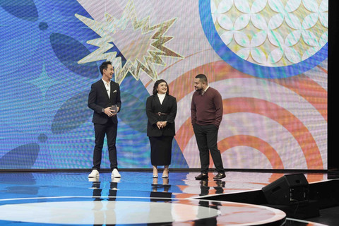 Daniel Mananta, Lizzie Parra, dan Muhammad Sadad pada Shopee Jagoan UMKM Naik Kelas. Foto: dok. Istimewa