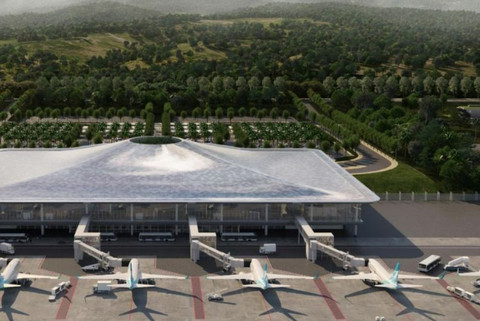 Bandara Dhoho Kediri. Berdiri di tanah sejarah Panjalu, bandara ini menjadi jembatan antara masa lalu yang berakar dan masa depan yang terbuka. Foto: djkn.kemenkeu.go.id.