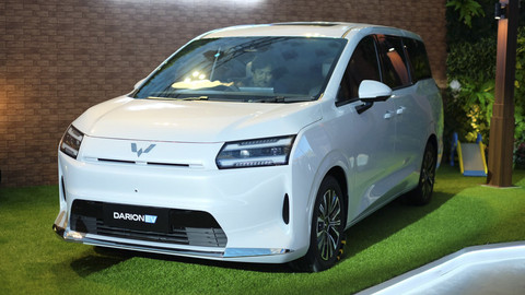 Peluncuran resmi Wuling Darion di PIK 2, Rabu (5/11/2025). Foto: Sena Pratama/kumparan
