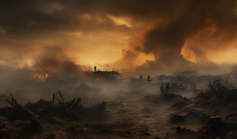 Ilustrasi Peperangan di Sudan (sumber: freepik)