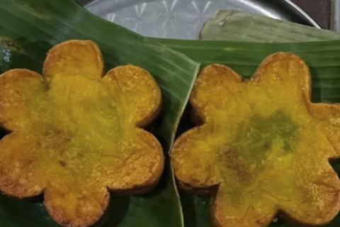 Kue Bingka menjamur di saat Ramadhan. Foto: Antara