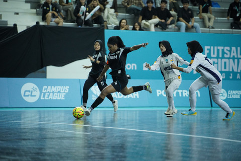 Kompetisi olahraga antarkampus, Campus League Futsal, Regional Yogyakarta digelar pada 6 hingga 12 November 2025 di GOR Ki Bagoes Hadikoesoemo, Universitas Islam Indonesia (UII). Foto: Campus League