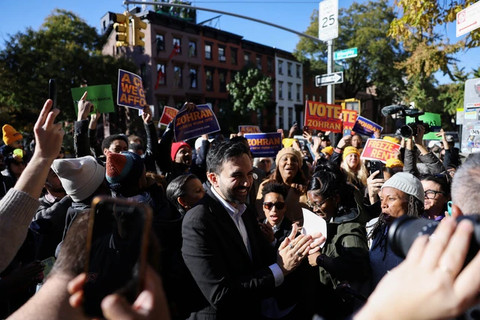 Wali Kota New York City terpilih, Zohran Mamdani. Foto: Kumparan dalam (Kylie Cooper/REUTERS)