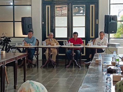 Suasana rapat persiapan Musyawarah Daerah (Musda) IX KADIN DIY yang akan digelar pada 8 November 2025 dengan tema 