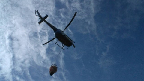 Ilustrasi water bombing (Dok Kumparan)