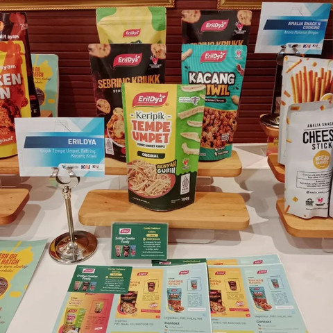 Erildya Cemilan Family berhasil naik kelas setelah bergabung Rumah BUMN BRI Jakarta pada tahun 2022 dan mengikuti BRIncubator Lokal 2025. Foto: Dok. BRI