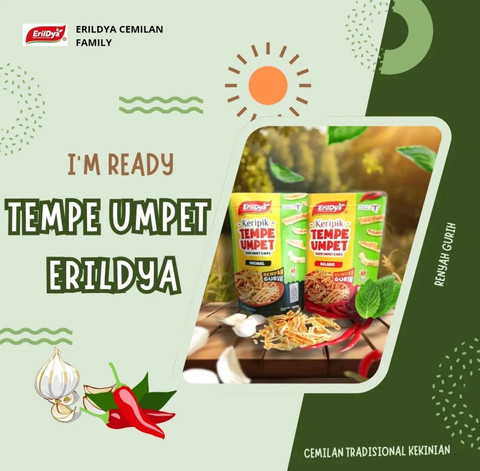 Erildya Cemilan Family menawarkan camilan tradisional dengan sentuhan modern. Foto: Dok. BRI