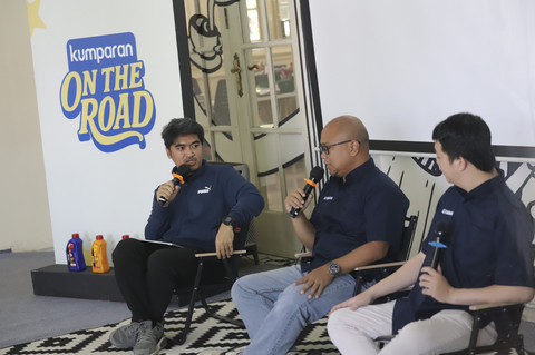 Keseruan diskusi kumparan On The Road di kantor kumparan, Jakarta Selatan, Minggu (9/11/2025). Foto: Jamal Ramadhan/kumparan
