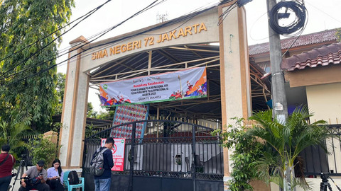 Suasana SMAN 72 Jakarta di Kelapa Gading, Jakarta Utara, Senin (10/11/2025). Foto: Nasywa Athifah/kumparan