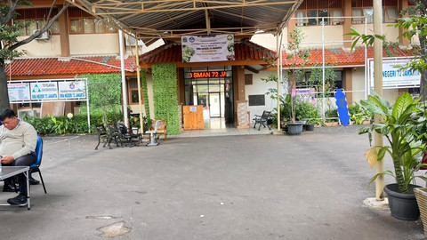 Suasana SMAN 72 Jakarta di Kelapa Gading, Jakarta Utara, Senin (10/11/2025). Foto: Nasywa Athifah/kumparan