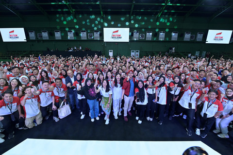 Para Beswan Djarum angkatan 2025-2026 aktif mendalami paparan narasumber dalam Temu Wicara Sejiwa Setanah Air yang digelar di Djarum Arena, Kudus, Jawa Tengah, Kamis (6/11/2025). Foto: Djarum Foundation