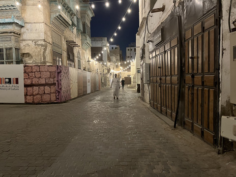 Mengunjungi kota besejarah, Al Balad, Jeddah, Arab Saudi, Jumat (7/11/2025). Foto: Giovanni/kumparan