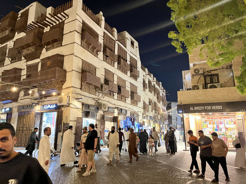 Mengunjungi kota besejarah, Al Balad, Jeddah, Arab Saudi, Jumat (7/11/2025). Foto: Giovanni/kumparan