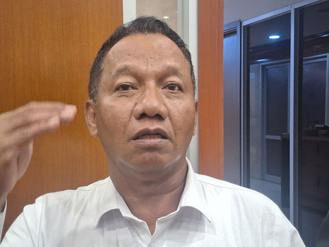 Direktur Jenderal Minerba, Kementerian ESDM, Tri Winarno ditemui di Gedung DPR  RI, Jakarta Pusat pada Senin (10/11/2025). Foto: Argya D. Maheswara/kumparan 