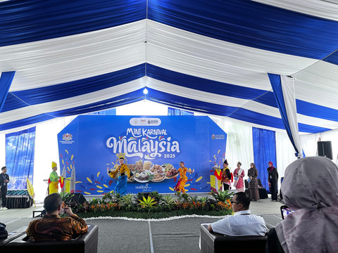 Pembukaan Mini Karnival Malaysia 2025 di Gedung Perpustakaan Universitas Tanjungpura Pontianak. Foto: Dok. Hi!Pontianak