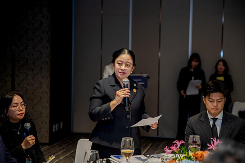 Ketua DPR RI, Puan Maharani menghadiri forum 11th MIKTA Speakers Consultation 2025 yang digelar di Seoul, Korea Selatan, Rabu (12/11/2025). Foto: Dok. Istimewa