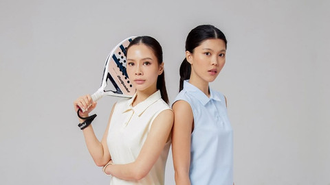 Koleksi outfit padel dari Ochatlethics. Foto: Instagram @ochatlethics