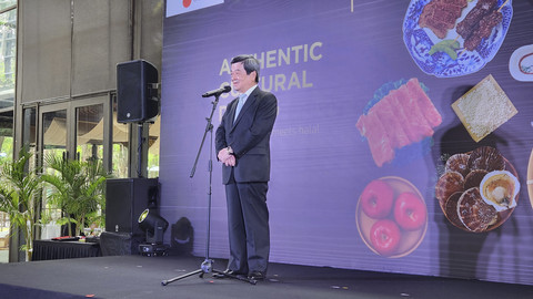 Eizo Kobayashi, President JFOODO dalam acara 'Authentic Cultural Dining' di Plataran, Jakarta, Kamis (13/11/2025) Foto: Azalia Amadea/kumparan