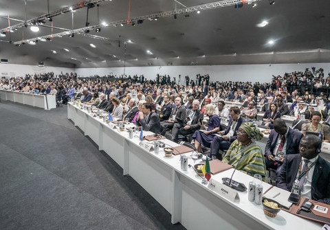 Perwakilan berbagai negara yang hadir dalam sesi Leaders Summit pada Conference of the Parties ke-30 (COP30) di Belém, Brasil, Kamis (6/11). Foto: Dok. Istimewa