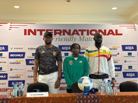 Timnas U-22 Mali jelang uji coba lawan Indonesia pada 14 November 2025. Foto: Azrumi El Ghazali/kumparan