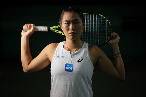 Pemain olahraga tenis asal Indonesia, Janice Tjen. Foto: Aditia Noviansyah/kumparan