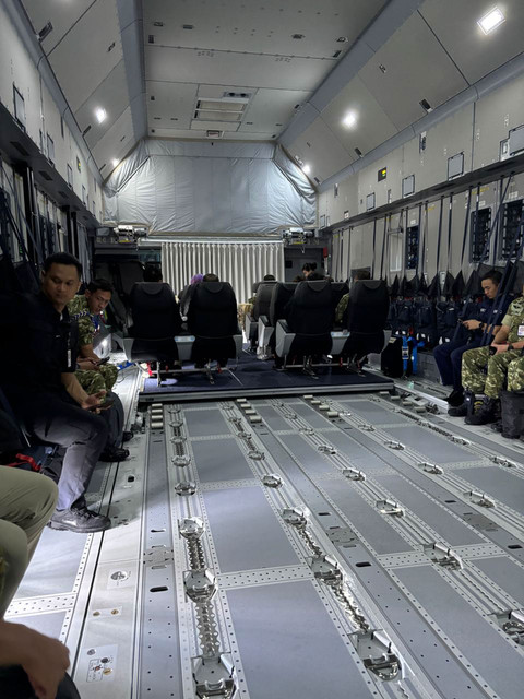 Menjajal pesawat Airbus A400M, alutsista baru TNI AU. Foto: Indra Subagja/kumparan