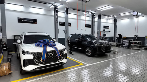 Peresmian Diler Chery Wonder Bogor, Senin (17/11/2025).Foto: Fitra Andrianto/kumparan