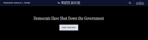 Shutdown Timer. Sumber: www.whitehouse.gov/government-shutdown-clock/