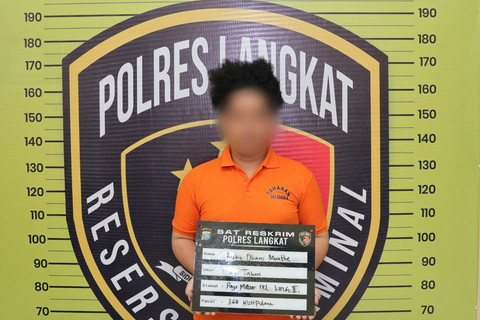 Polres Langkat tangkap pelaku pemerasan di Langkat, Kamis (13/11/2025). Foto: Polres Langkat