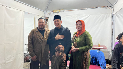 Beberapa tokoh dan pejabat pemerintah DIY turut hadir dalam acara Haul ke-7 Ambar Polah, Selasa (18/11). Foto: Pandangan Jogja/Gigih Imanadi