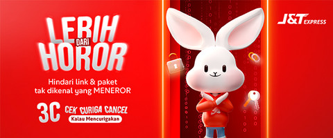 Kampanye 3C J&T Express ajak masyarakat lebih teliti saat kirim dan terima barang. Foto: dok. J&T Express