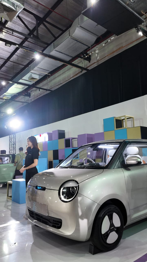 Tampilan mobil listrik Changan Lumin. Foto: Fitra Andrianto/kumparan