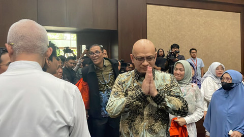 Sidang pembacaan putusan kasus dugaan korupsi akuisisi PT Jembatan Nusantara oleh PT ASDP Indonesia Ferry (Persero), di Pengadilan Tipikor Jakarta, Kamis (20/11/2025). Foto: Fadhil Pramudya/kumparan