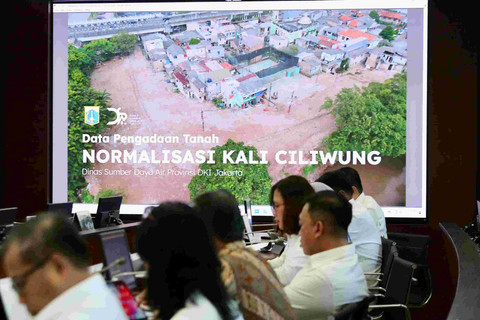 Normalisasi Kali Ciliwung jadi salah satu strategi Pemprov DKI Jakarta untuk menangani banjir. Foto: dok. Pemprov DKI Jakarta