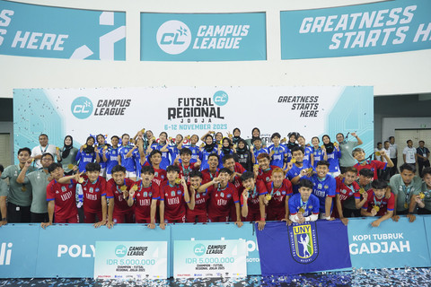 Campus League Futsal Regional Jakarta akan digelar pada 25 November sampai 1 Desember 2025. Foto: Dok. Campus League