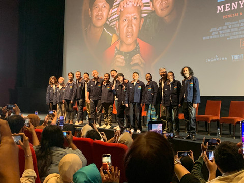 Press screening Agak Laen 2 di Epicentrum XXI, Jakarta, Kamis (20/11). Foto: Vincentius Mario/kumparan