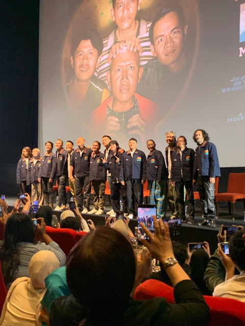 Press screening Agak Laen 2 di Epicentrum XXI, Jakarta, Kamis (20/11). Foto: Vincentius Mario/kumparan