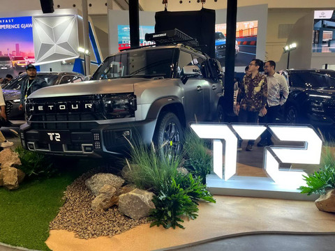 Peluncuran harga Jetour T2 ICE di GJAW 2025.  Foto: Fitra Andrianto/kumparan