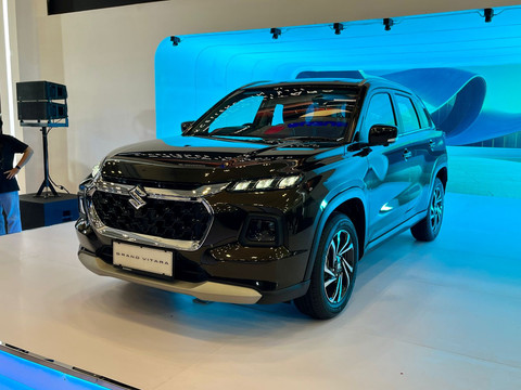 Peluncuran Suzuki Grand Vitara di Gaikindo Jakarta Auto Week (GJAW) 2025, Jumat (21/11/2025). Foto: Syahrul Ghiffari/kumparan