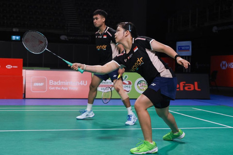 Jafar Hidayatullah/Felisha Pasaribu di Australian Open 2025 Foto: PBSI