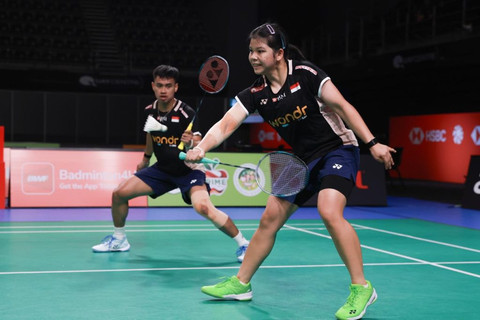 Jafar Hidayatullah/Felisha Pasaribu di Australian Open 2025 Foto: PBSI