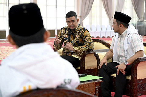 Bobby Afif Nasution bertemu Dewan Pengurus Wilayah LASQI Sumut di Aula Tengku Rizal Nurdin, Jumat (21/11/2025).  Foto: Dok. Istimewa