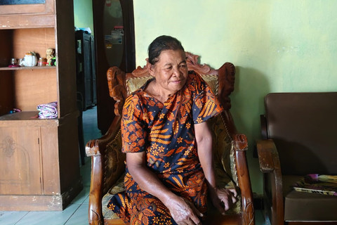 Walmi kakak ipar Seni, PMI asal Kedu, Kabupaten Temanggung, Jawa Tengah yang disekap Malaysia. Foto: Arfiansyah Panji Purnandaru/kumparan