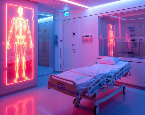 Gambar Rumah Sakit Berbasis AI (Sumber : Freepik)