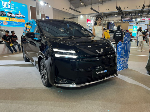 Wuling Darion EV di GJAW 2025. Foto: Syahrul Ghiffari/kumparan