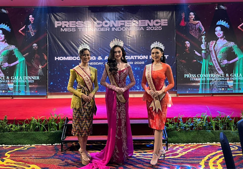 Press Conference Miss Teenager Indonesia 2025. Foto: Rabiansyah/Hi!Pontianak